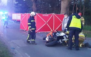 motocykliści tragedia